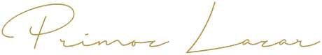 Primoz Lazar, signature